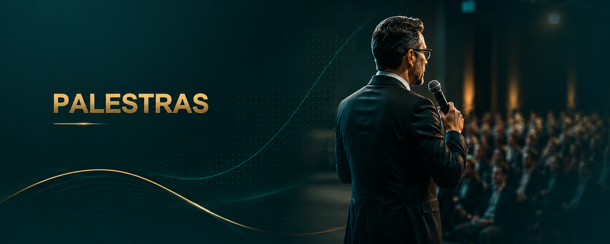 Palestras de educação e inteligência financeira com o Asdrubal